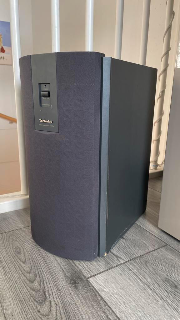 Technics SB-AS100 Subwoofer, Audio, Tv en Foto, Luidsprekers, Zo goed als nieuw, Subwoofer, 60 tot 120 watt, Overige merken, Ophalen of Verzenden