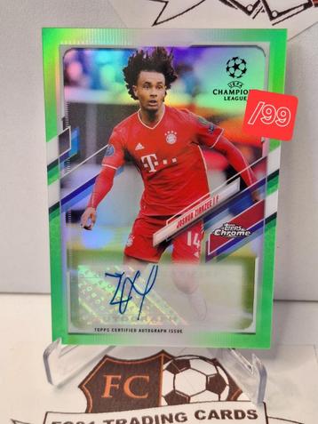 Zirkzee - Bayern Munchen - Topps UCL Chrome Auto /99 beschikbaar voor biedingen