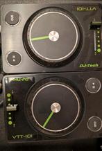 2x DJ-tech controllers VTT-101's, Ophalen of Verzenden, Gebruikt, Overige merken