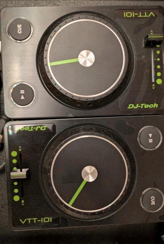 2x DJ-tech controllers VTT-101's, Muziek en Instrumenten, Dj-sets en Draaitafels, Gebruikt, Overige merken, Ophalen of Verzenden