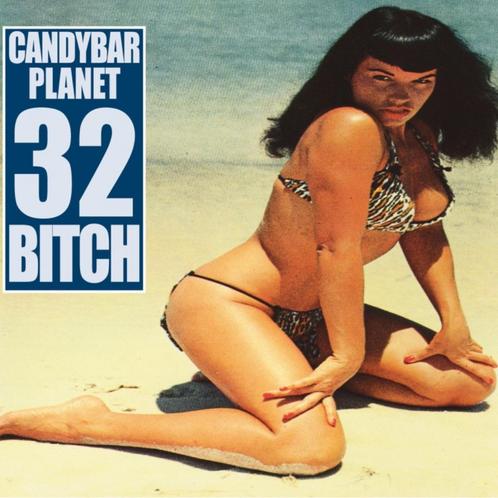 CD=>sale CANDYBAR PLANET - 32 Bitch, Cd's en Dvd's, Cd's | Rock, Zo goed als nieuw, Poprock, Verzenden