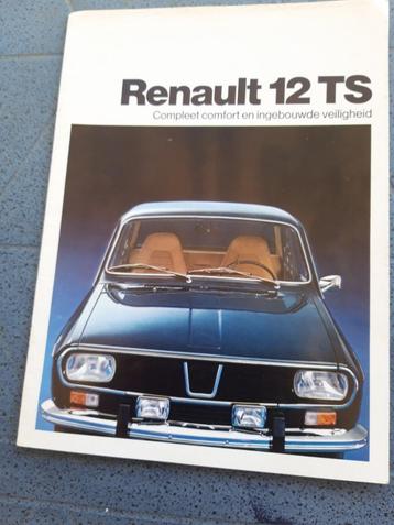 folder Renault 12 TS beschikbaar voor biedingen
