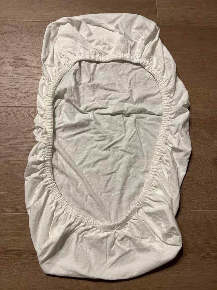 Hema kinderwagen / wieg hoeslakens 40 x 80 - 6 stuks, Kinderen en Baby's, Kinderkamer | Beddengoed, Zo goed als nieuw, Hoeslaken of Sloop