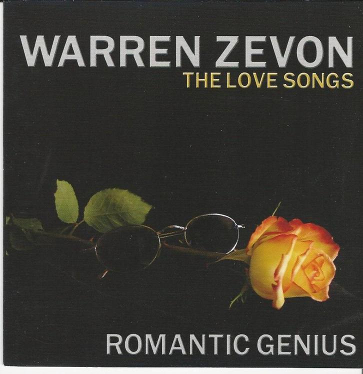Warren Zevon ‎– The Love Songs : Romantic Genius = 9,99, Cd's en Dvd's, Cd's | Rock, Zo goed als nieuw, Singer-songwriter, Ophalen of Verzenden