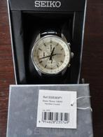 Seiko SSB383P1 herenhorloge, Sieraden, Tassen en Uiterlijk, Horloges | Heren, Seiko, Leer, Staal, Polshorloge