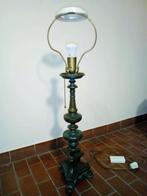 Lampvoet - antiek - brons gepatineerd, Ophalen of Verzenden, Zo goed als nieuw, Metaal, 50 tot 75 cm