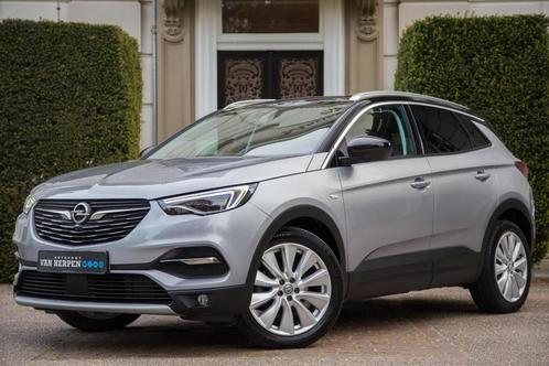 Opel Grandland X 1.6 Turbo Ultimate 360 CAM | LEDER | STOELV, Auto's, Opel, Bedrijf, Te koop, Grandland X, 360° camera, ABS, Achteruitrijcamera