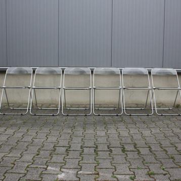 Vintage Plia stoelen | Giancarlo Piretti | Castelli |  beschikbaar voor biedingen