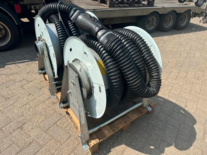 Industriële slangenhaspel 6m afzuigslang - garage/werkplaats, Doe-het-zelf en Verbouw, Ventilatie en Afzuiging, Ophalen