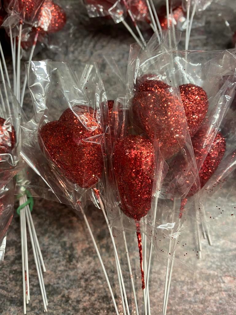 Glitterharten, Ophalen of Verzenden, Zo goed als nieuw