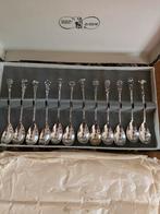 Zilveren theelepels Douwe Egberts H. Hooijkaas ca. 1900, Ophalen of Verzenden