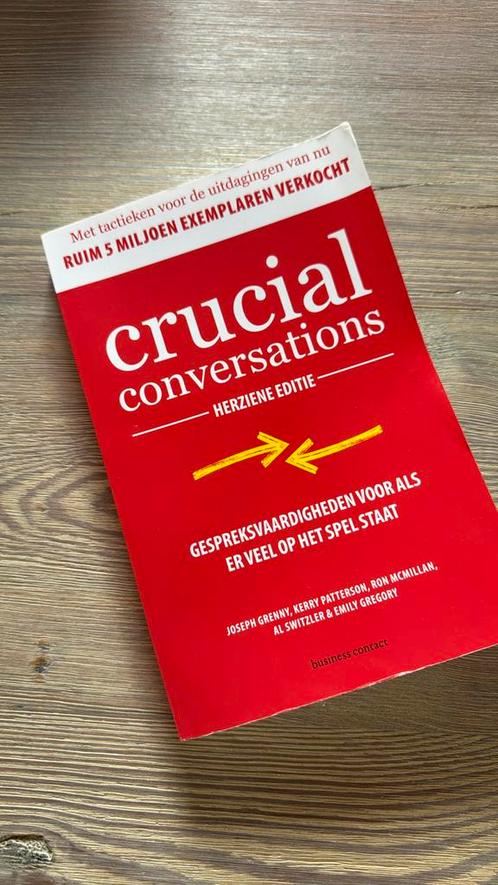 Kerry Patterson - Crucial Conversations, Boeken, Wetenschap, Zo goed als nieuw, Sociale wetenschap, Ophalen