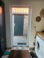 Schuifhordeur 215x92cm, Doe-het-zelf en Verbouw, Deuren en Horren, Ophalen, Gebruikt, 80 tot 100 cm, Hordeur