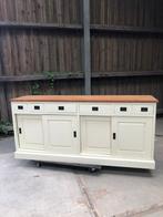 Landelijke buffetkast / dressoir – 200x50x90 cm, Ophalen, Zo goed als nieuw, 50 tot 75 cm, 150 tot 200 cm