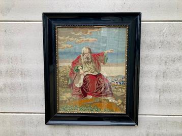 Geborduurd Religieus Schilderij  beschikbaar voor biedingen