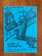 QSL kaart Comp 7. Oudehaske., Verzamelen, 1960 tot 1980, Ongelopen, Ophalen of Verzenden