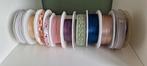 Diverse lintjes., Ophalen of Verzenden, Zo goed als nieuw, Lint, Band of Elastiek