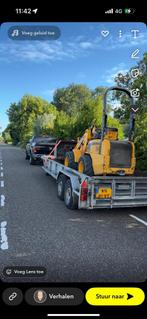 Veldhuizen/Baveco machine Transport schamelwagen luchtgeremd, Ophalen