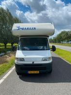 6-persoons camper  | Veel vernieuwd | bouwjaar 2001, Caravans en Kamperen, Alkoof, Reservewiel, Fiat, Treinzit