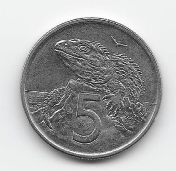 Nieuw-Zeeland 5 cents 1981 KM# 34.1, Postzegels en Munten, Munten | Oceanië, Losse munt, Verzenden