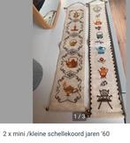 2x mini -kleine schellekoord vintage jaren ‘60, Hobby en Vrije tijd, Borduren en Borduurmachines, Ophalen of Verzenden, Zo goed als nieuw