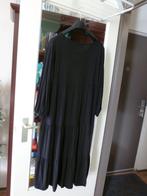 NIEUW zomer MIDI jurk ZWART RUFFLE 48 - GRATIS ZEND, Kleding | Dames, Nieuw, Onder de knie, Maat 46/48 (XL) of groter, Zwart