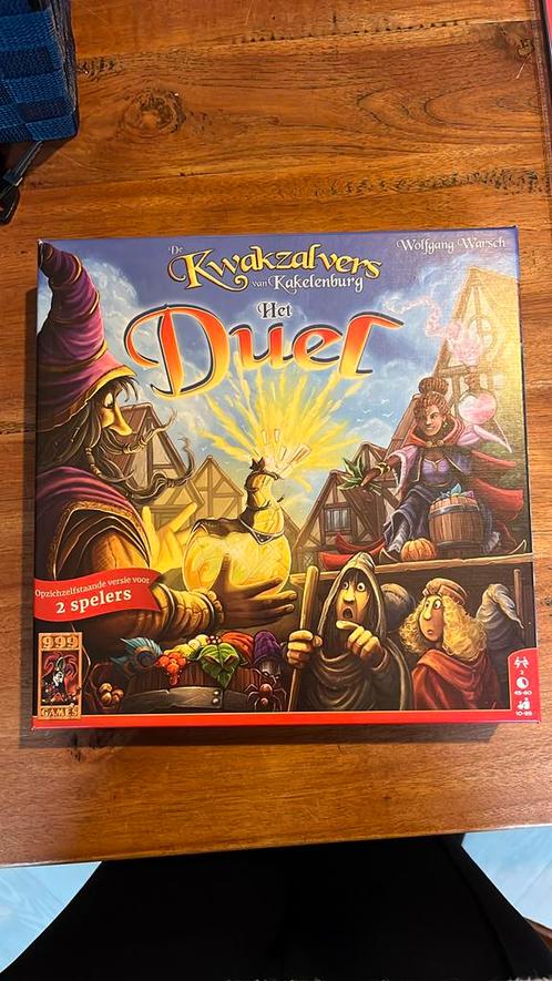 Kwakzalvers duel spel, Hobby en Vrije tijd, Gezelschapsspellen | Bordspellen, Zo goed als nieuw, Ophalen of Verzenden