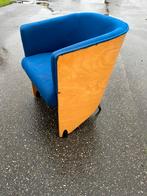 Opknappers!  2 Lande "Pencil" Fauteuils - Stoffeerproject, Ophalen, Gebruikt, Postmodern Dutch Design, Memphis, 75 tot 100 cm