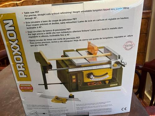 Proxxon Fet tafelcirkelzaagmachine NEW!!, Doe-het-zelf en Verbouw, Gereedschap | Zaagmachines, Nieuw, 1200 watt of meer, Ophalen