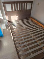 Mooi tweepersoons ledikant, Bruin, Tweepersoons, Zo goed als nieuw, 200 cm