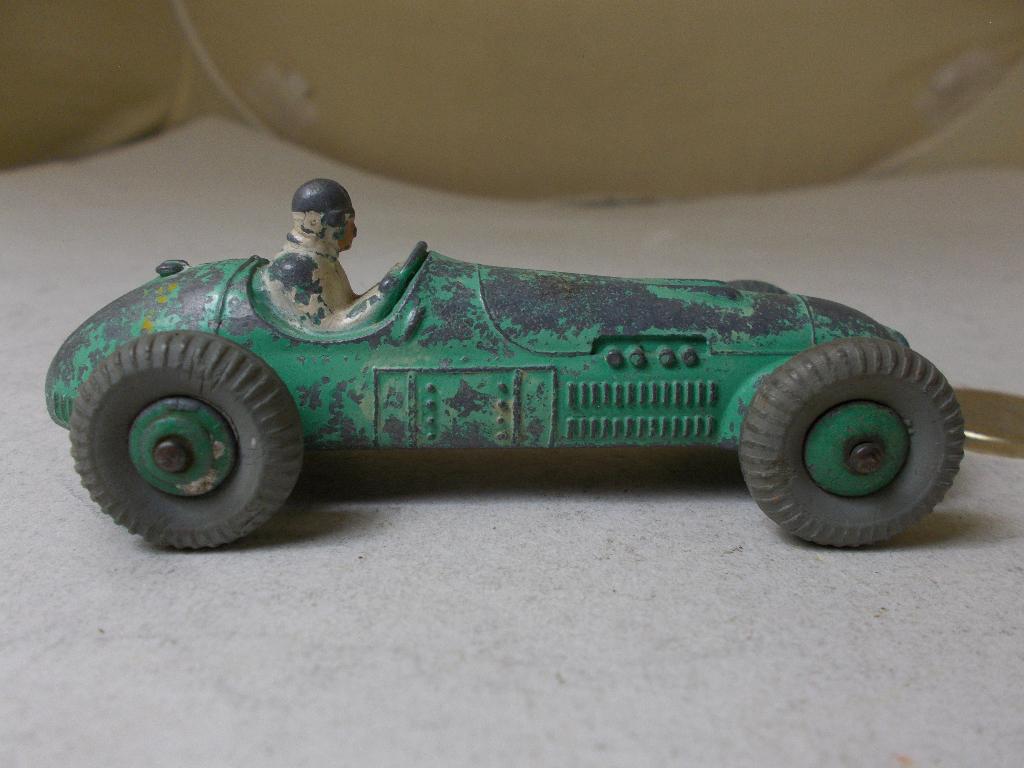 1953 Dinky Toys 23J H.W.M. FORMULE 1 RACING CAR (-D-), Ophalen of Verzenden, Gebruikt, Auto, Dinky Toys