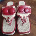 Bordeaux rode teenslippers, Ophalen of Verzenden, Nieuw, Rood