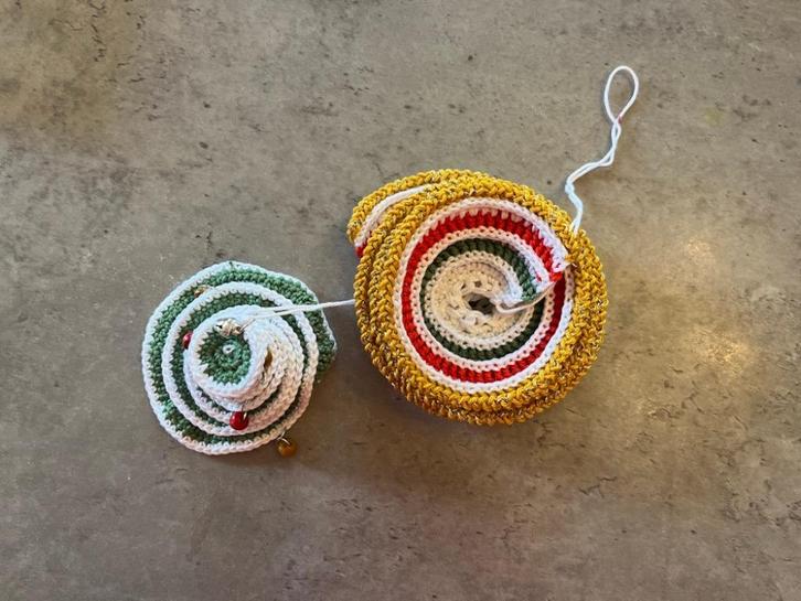Windspinner Kerst kerstboom wit goud groen rood, Huis en Inrichting, Woonaccessoires | Wanddecoraties, Nieuw, Ophalen of Verzenden