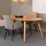 Eettafel Ines 210x110 Naturel Eiken van € 849.- voor € 525.-, Nieuw, Vijf personen of meer, Rechthoekig, 50 tot 100 cm