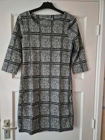 Geisha Jurk Maat M - Blauw/Groen Accent beschikbaar voor biedingen
