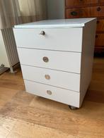 Ladenblok voor bureau of werktafel, Ophalen, Gebruikt, 3 of 4 laden, Minder dan 100 cm