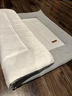 Zacht boxkleed met gebreide rand – Baby’s Only (lichtgrijs), Ophalen of Verzenden, Zo goed als nieuw, Rechthoekig, Boxkleed