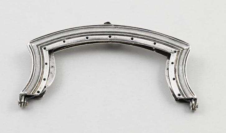 zilveren beursbeugel beugel antiek uit 1841, Antiek en Kunst, Antiek | Goud en Zilver, Zilver, Verzenden