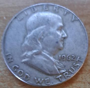 Verenigde Staten, Half Dollar 1962 D - zilver beschikbaar voor biedingen