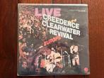 LP cleedence clearwater revival live, Ophalen of Verzenden, Zo goed als nieuw