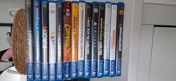 Meerdere ps4 games beschikbaar voor biedingen