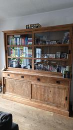 Teak houten kast, Huis en Inrichting, Kasten | Buffetkasten, Ophalen, Gebruikt, 200 cm of meer, 150 tot 200 cm