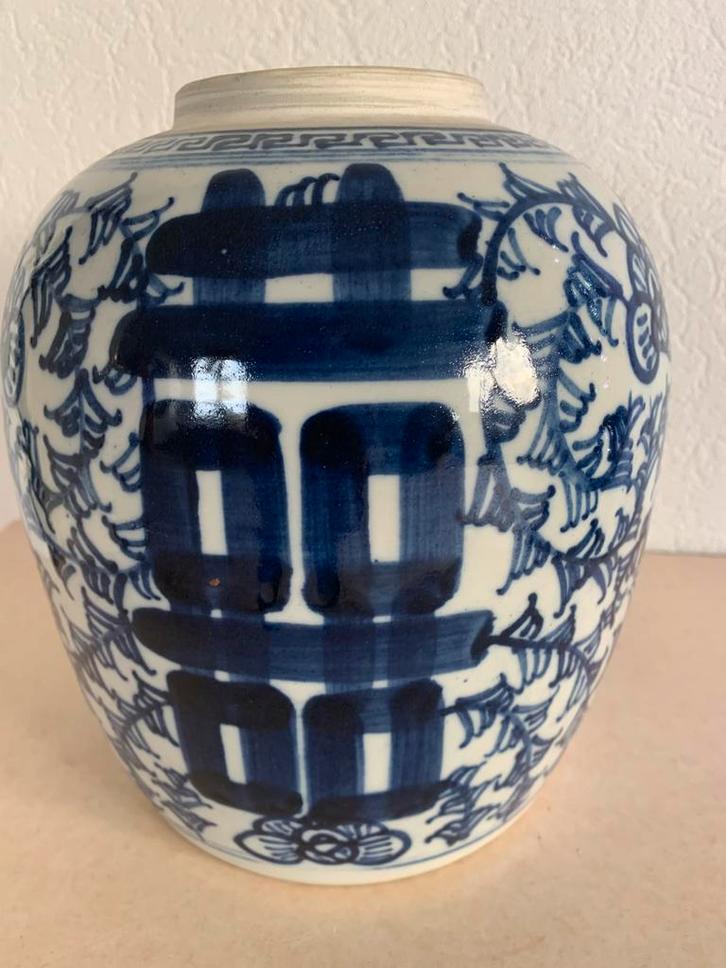 19 e eeuws gemberpot, Antiek en Kunst, Antiek | Vazen, Ophalen of Verzenden