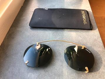 Vintage Polaroid opzet zonnebril - clip-on beschikbaar voor biedingen