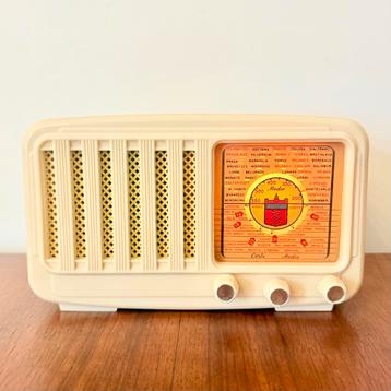 VINTAGE ITALIAANSE BUIZENRADIO KOSMOPHON RM-52 EUROPHON 1955 beschikbaar voor biedingen