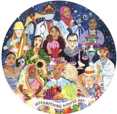 eeBoo - International Women's Day - 100XXL st. (AANBIEDING), Hobby en Vrije tijd, Denksport en Puzzels, Nieuw, Legpuzzel, Minder dan 500 stukjes