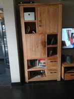 Mooie teak kast, Huis en Inrichting, Kasten | Boekenkasten, Ophalen, 100 tot 150 cm, 200 cm of meer, Zo goed als nieuw