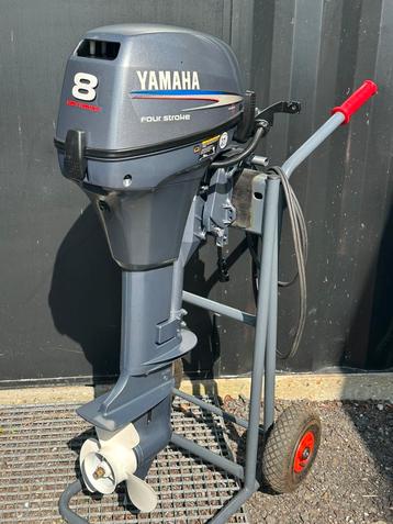 Yamaha 8 pk four stroke beschikbaar voor biedingen