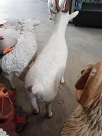 Decoratie beeld Geit 78 cm hoog, Tuin en Terras, Tuinbeelden, Ophalen, Nieuw, Kunststof