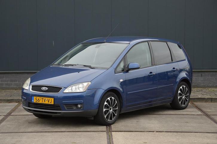 Ford C-Max 1.6 74KW 2007 Blauw apk bij aflevering, Auto's, Ford, Bedrijf, C-Max, ABS, Airbags, Airconditioning, Electronic Stability Program (ESP)